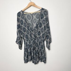 Lovestitch Bohemian Print Romper Size Medium